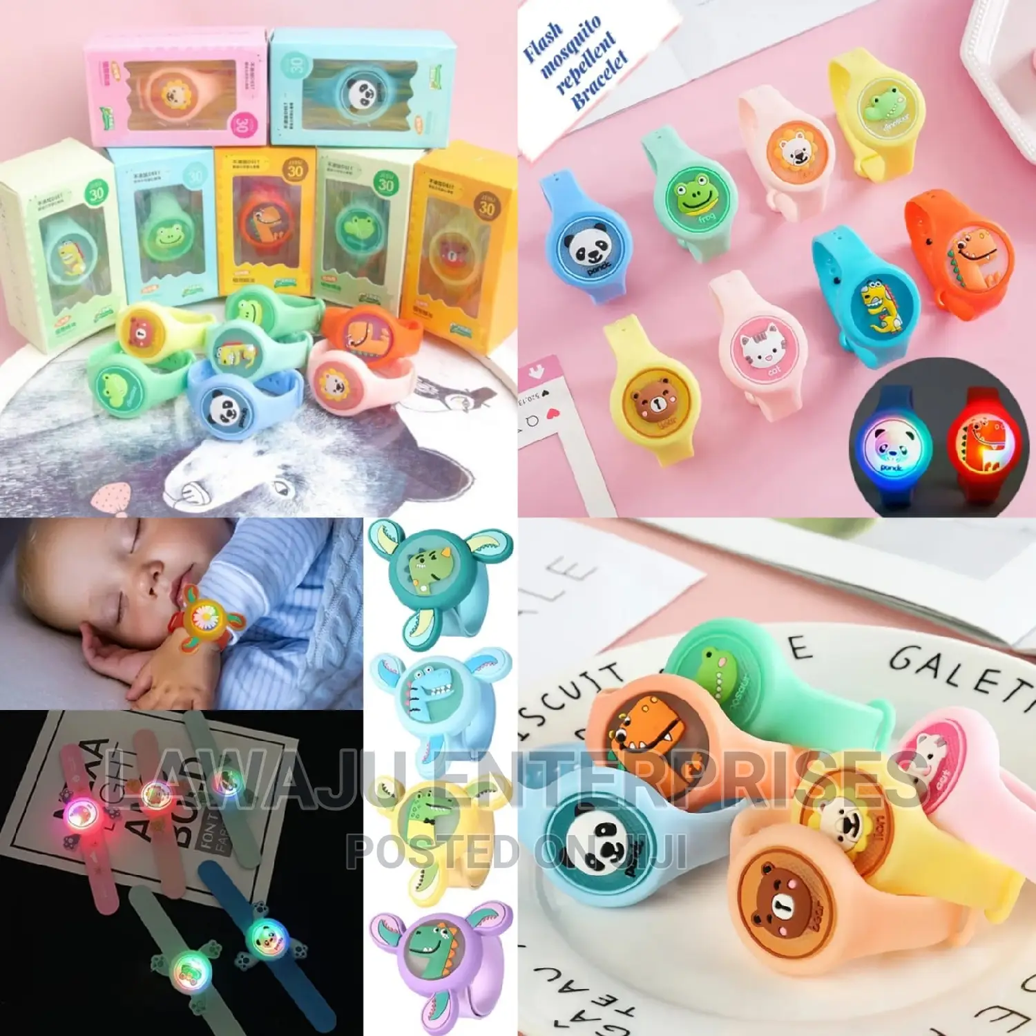 Cartoon Mosquito Repellent Bracelet