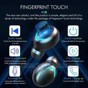 F9 Wireless LED Touch Bluetooth Earbuds Headphones Earphones