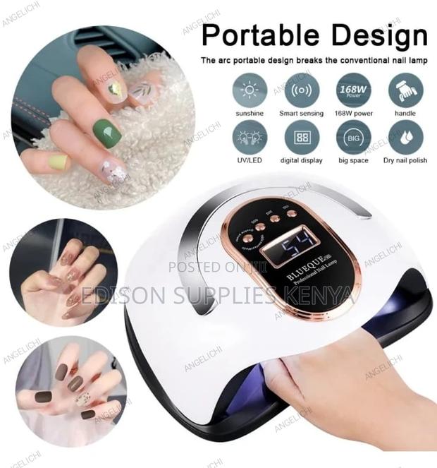Uv Lamp Led 168w Gel Curing Lamp Quick -Drying Nail Dryer