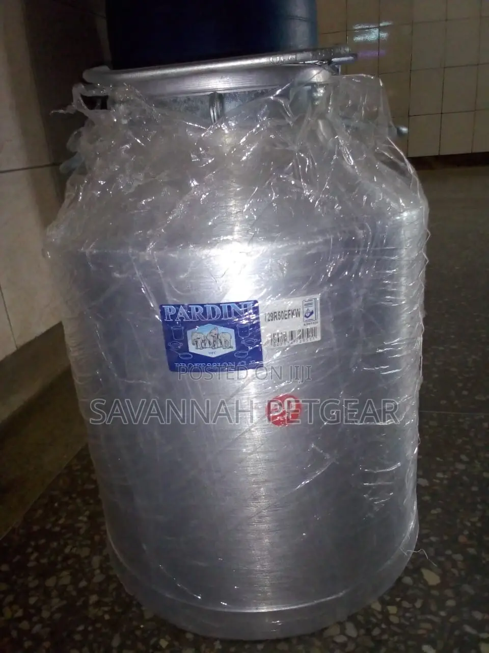 Kaluworks Pardini Aluminium Milk Can - 20 Litres With Steel
