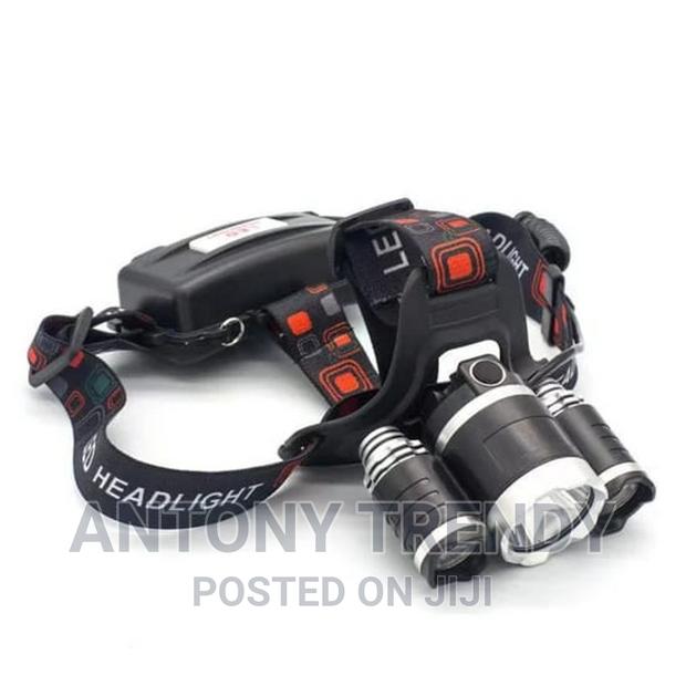 USB Rechargeable Waterproof Head Lamp - main view