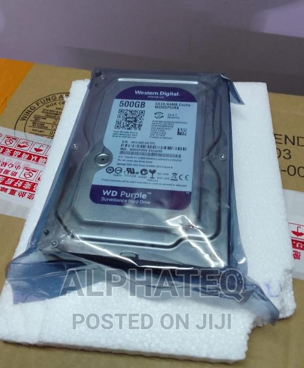 Western Digital Desktop/CCTV Hard Disk Drive HDD 500GB