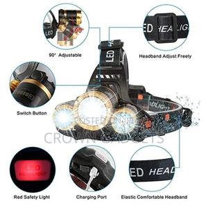Waterproof Headlamp Flashlight for Hiking Camping - thumbnail 2