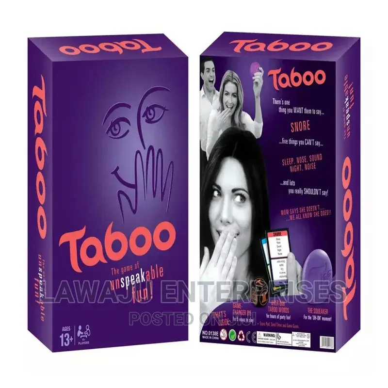 Taboo Card Game