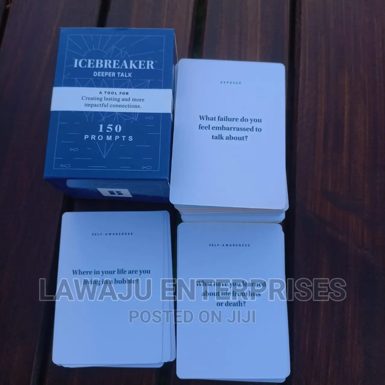 Icebreaker Deeper Talk Card Game