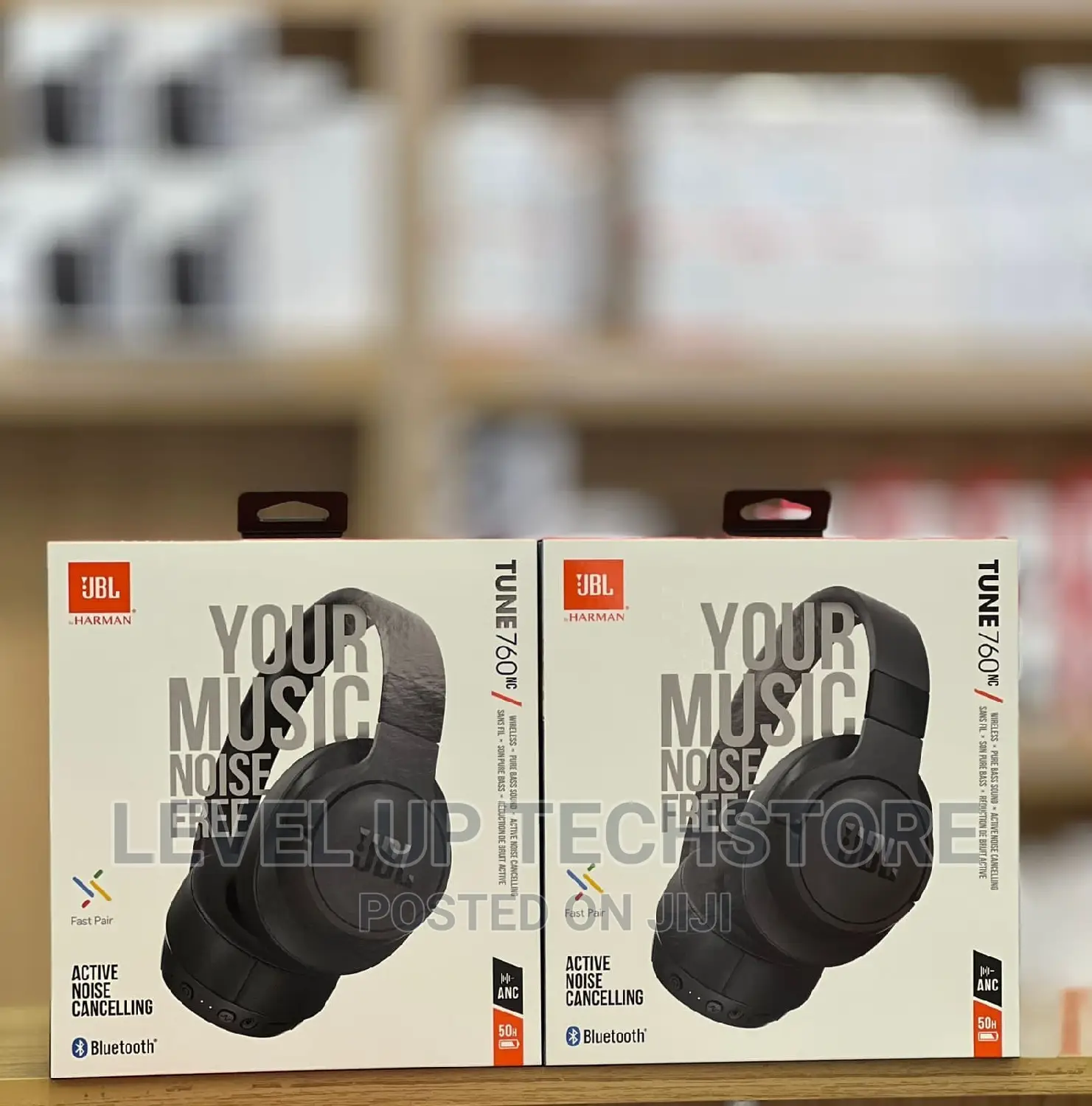 JBL Tune 760nc Foldable Over-Ear Anc Wireless Headphones