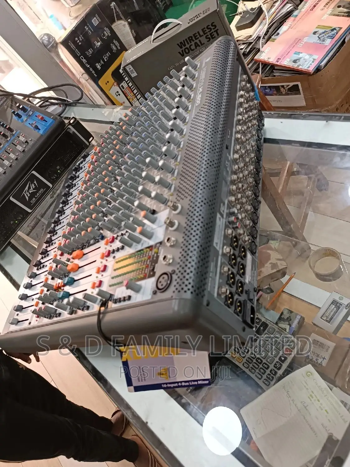Behringer Broadcast Mixer for Radio Stations