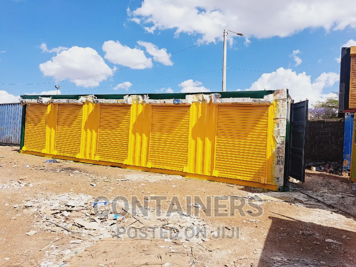 Container Stalls- To Color of Your Choice