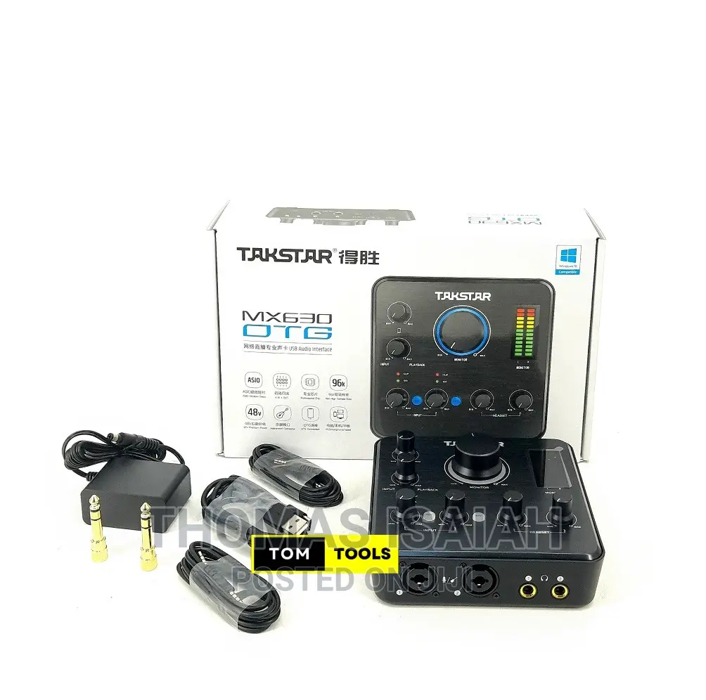 Takstar MX630 OTG USB Rechargeable Audio Interface