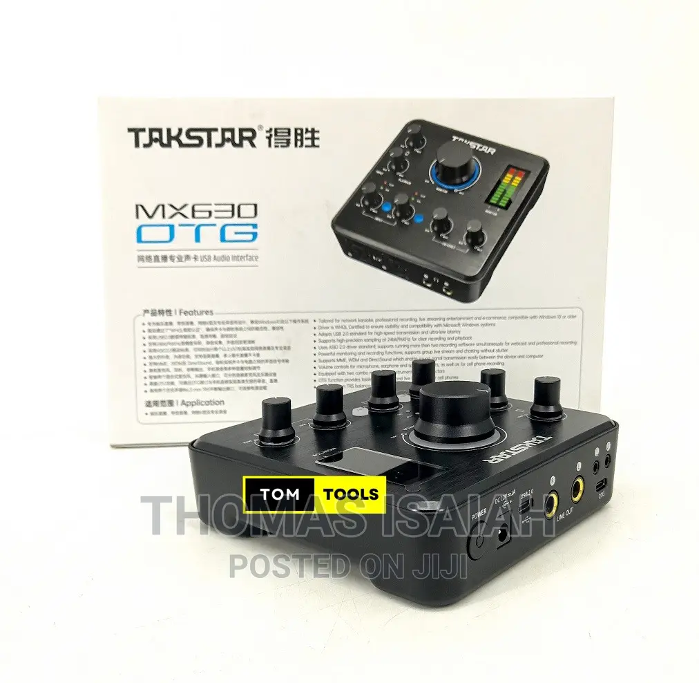 Takstar MX630 OTG USB Rechargeable Audio Interface