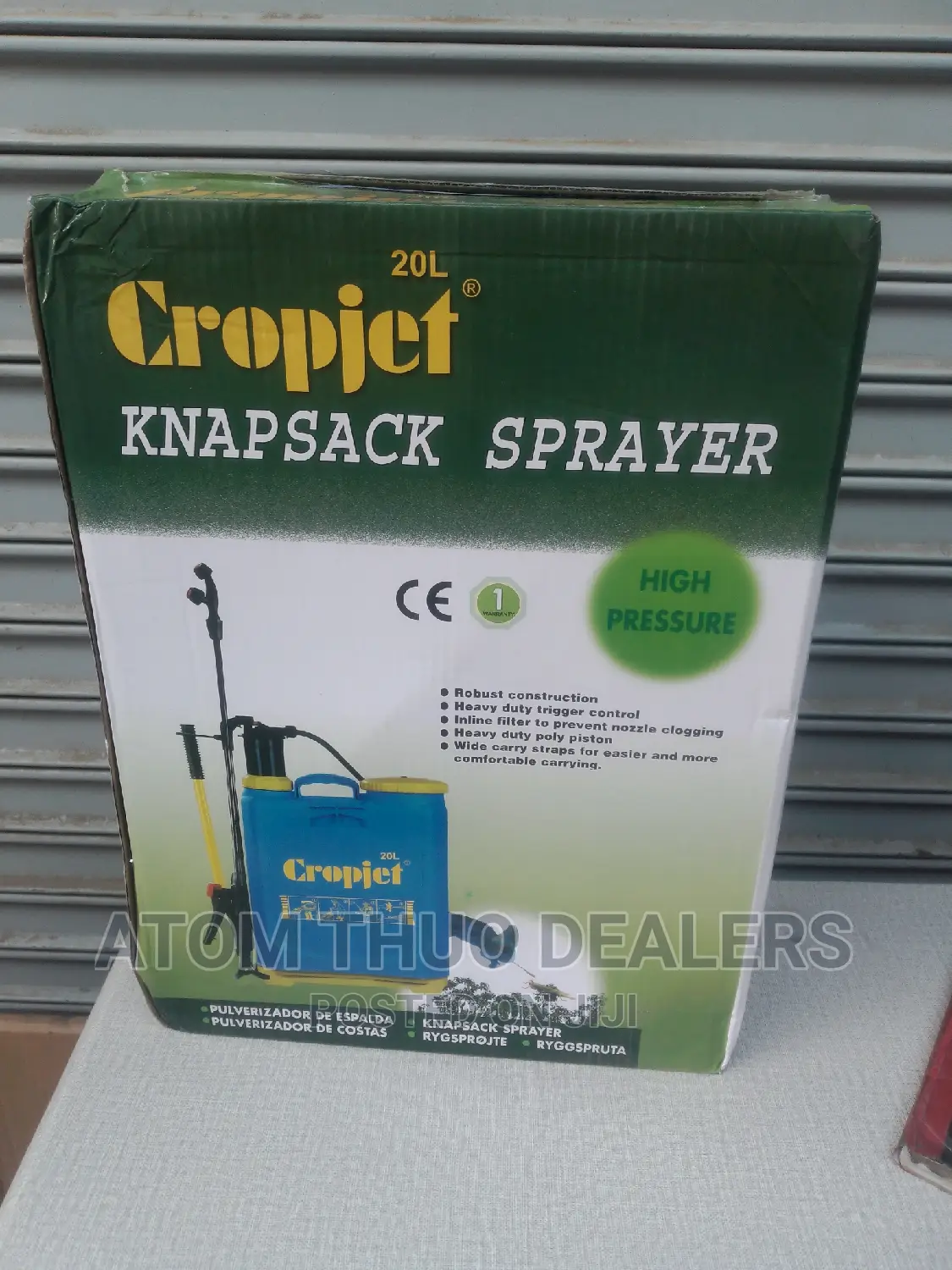 A Brand New Knapsack Sprayer (20ltrs)