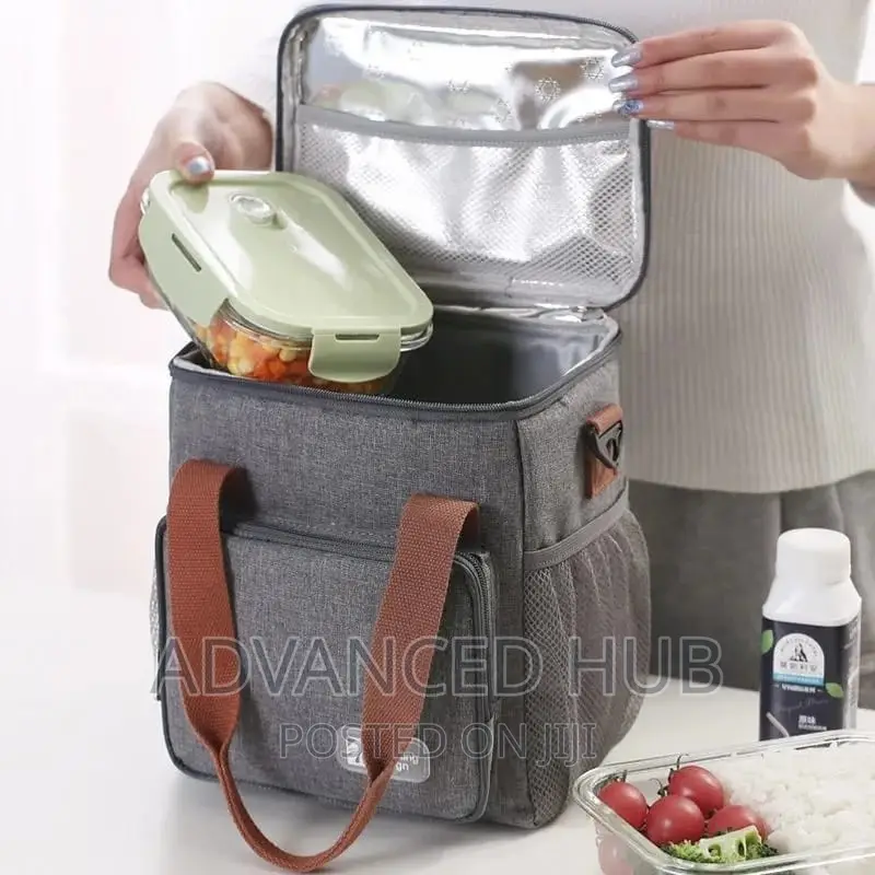 Double Compactment Lunch Bag