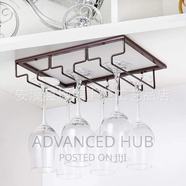 Metallic Heavy Duty Wine Glass Holder - thumbnail 3