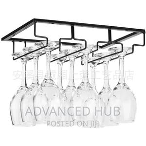 Metallic Heavy Duty Wine Glass Holder - thumbnail 2