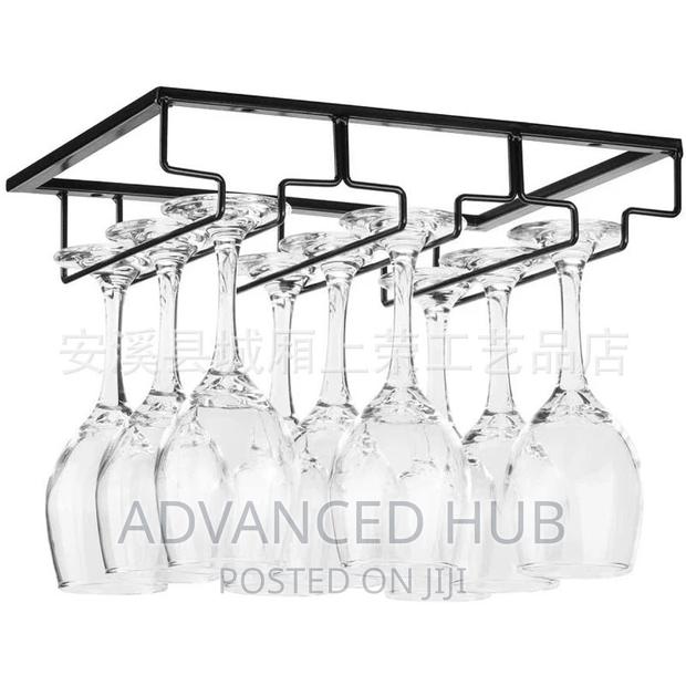 Metallic Heavy Duty Wine Glass Holder