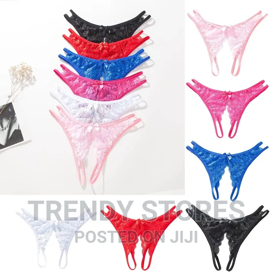 Open Crotch Thongs