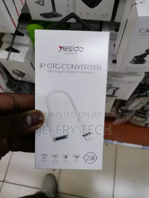 OTG Cable Adapter - Lightning to USB - Plug Play -