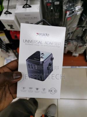 Universal Adapter With 3 USB and Type-C Charging Port - thumbnail 2