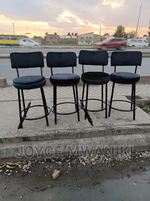 Counter Stools Black in Colour.