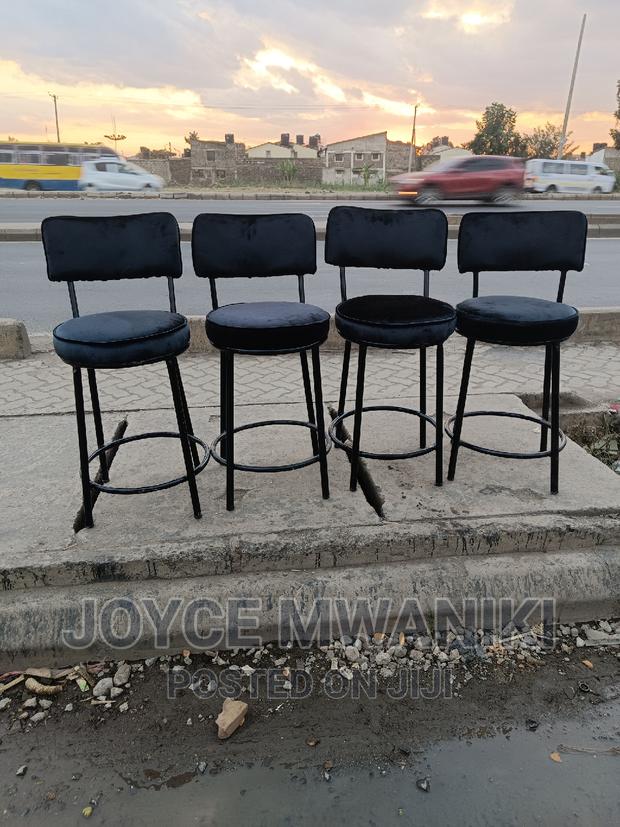 Counter Stools Black in Colour.