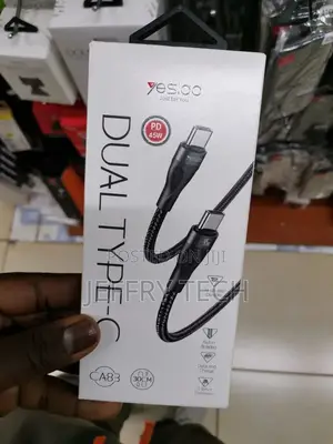 Yesido CA83 45W Max Fast Charging Cord Type C to Type C Brai
