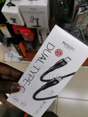 Yesido CA83 45W Max Fast Charging Cord Type C to Type C Brai