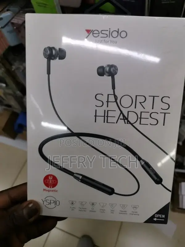 Yesido YSP10 Neck Sports Wireless Bluetooth Earphone