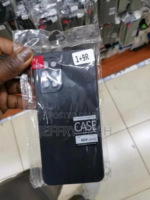 Back Cover for Oneplus 9R ( Silicone|Black - thumbnail 2