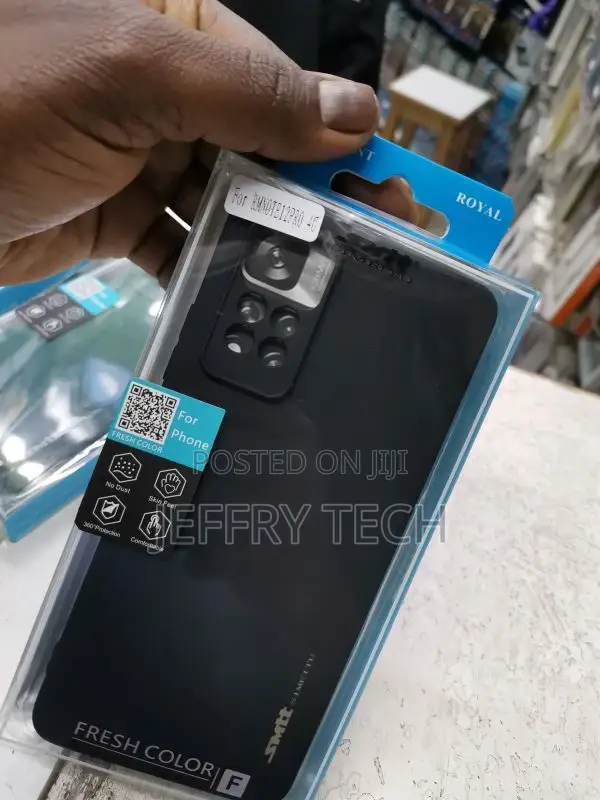 Jancyu Compatible With Redmi Note 12 Pro 4G Case, Silicone P