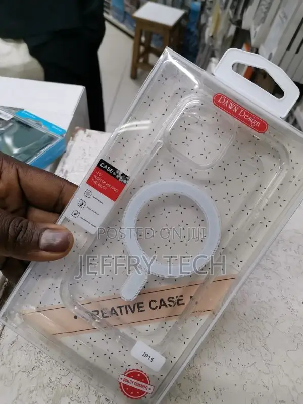 Magsafe Magnetic Clear Slim Case for Apple iPhone 15