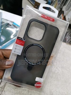 Back Cover Trend Magsafe Black iPhone 15 Pro Max - thumbnail 2