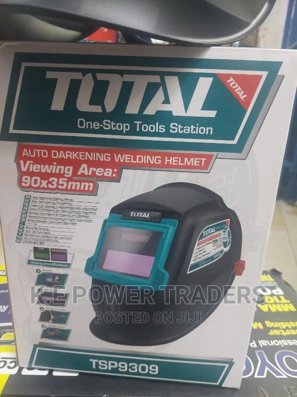 Wide View Auto Darkening Welding Helmet