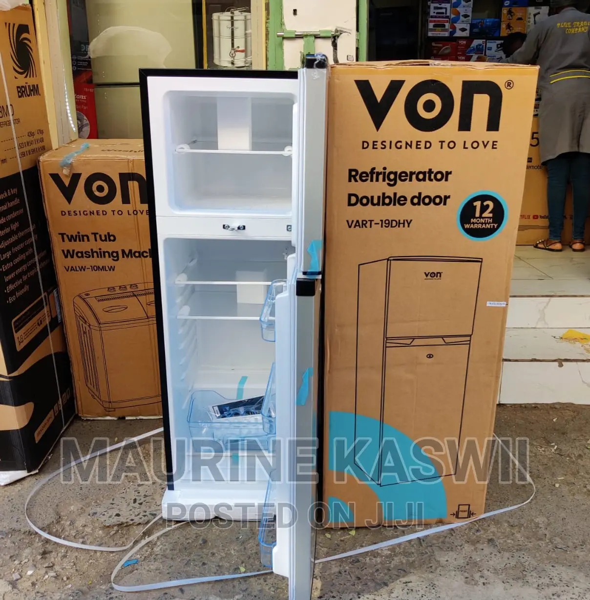 Von Double Door 136l