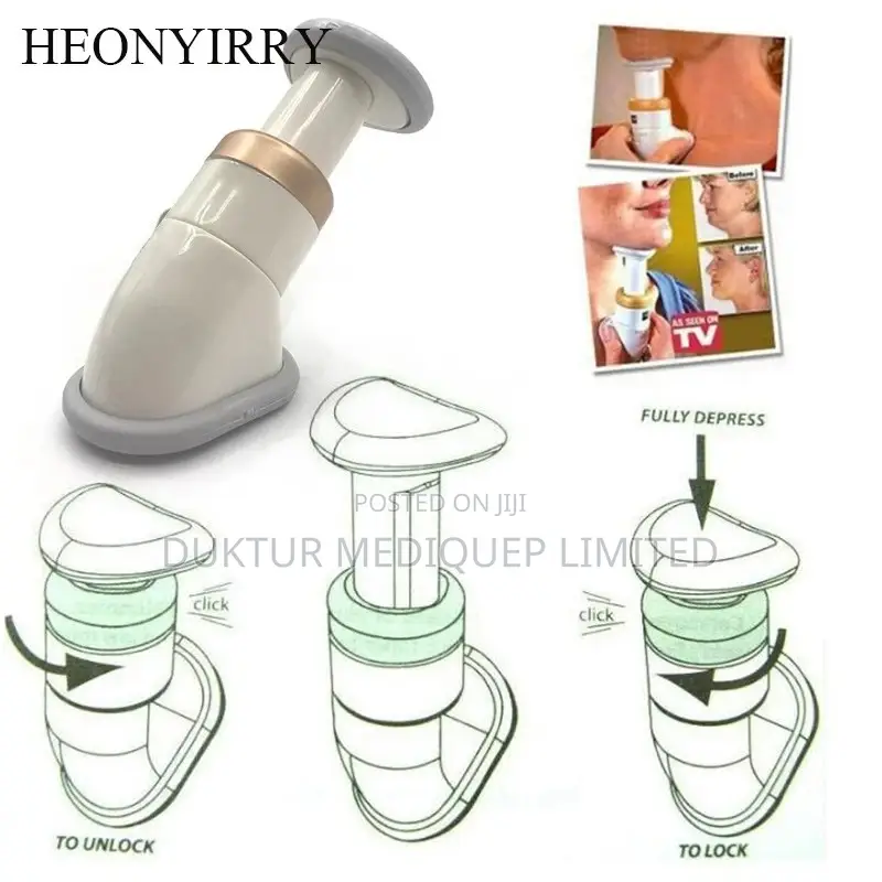 Portable Neck Exerciser Chin Massager Neckline Slimmer
