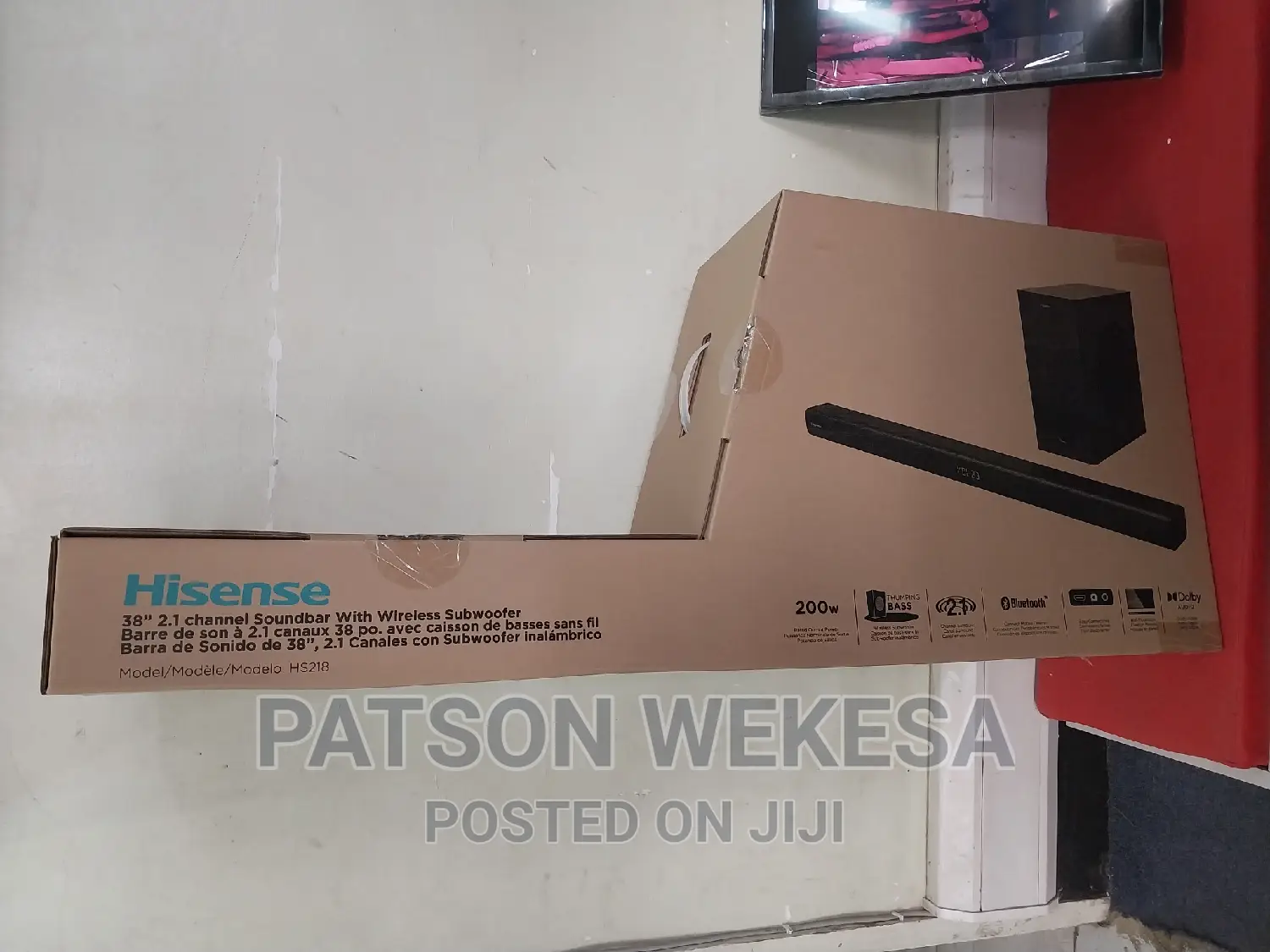 Hisense Hs218 2.1 Channel Soundbar 200w