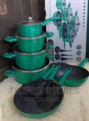 15pc Edenburg Cookware Set