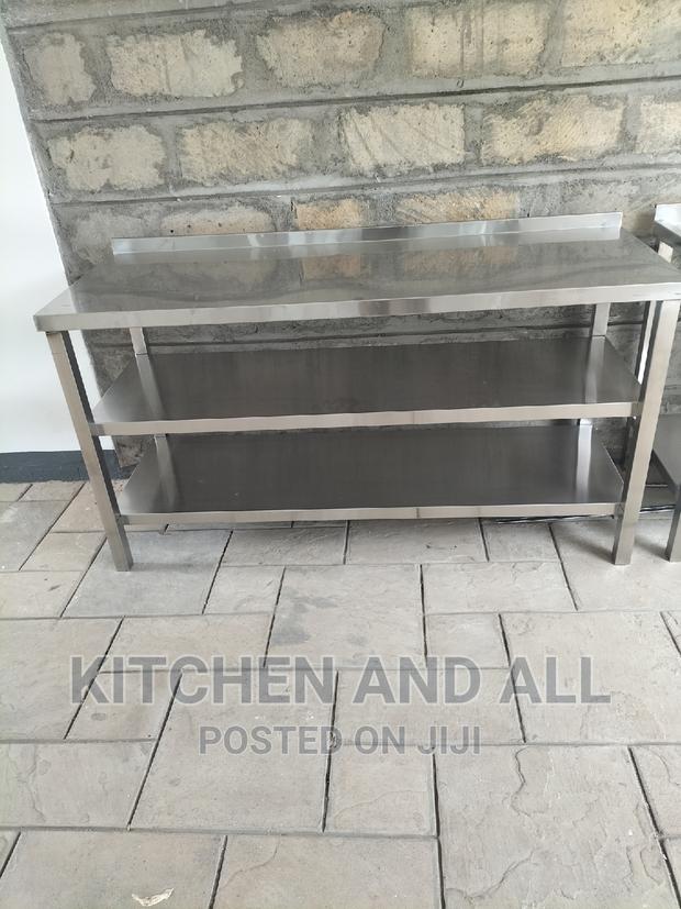 Woking Table With Extra Shelf - main view