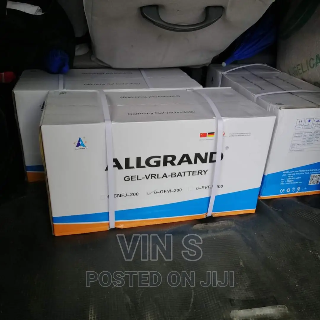 Solar Batteries Solar Batteries Allgrand Solar Batteries* in Mombasa