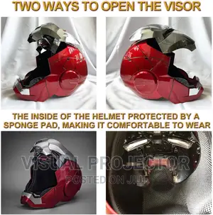 Voice Command Ironman Helmet