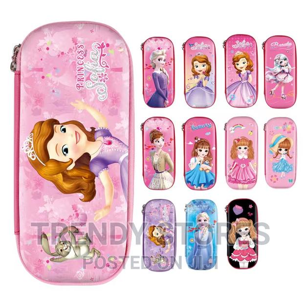 Girls Disney Themed Pencil Pouches /Pencil Cases - main view