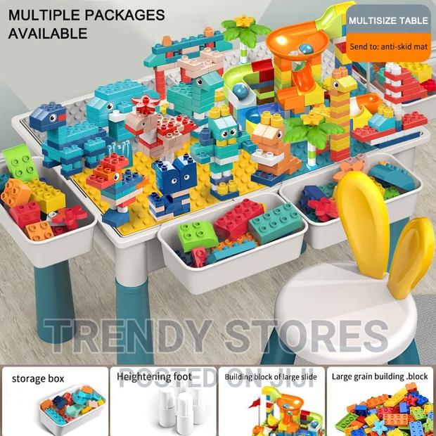 Building Block Table Kids Activity Table - main view