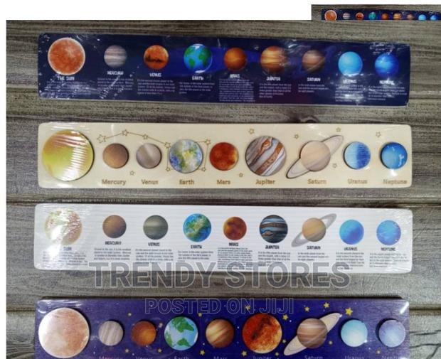 Planet Wooden Puzzle