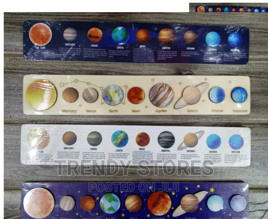 Planet Wooden Puzzle