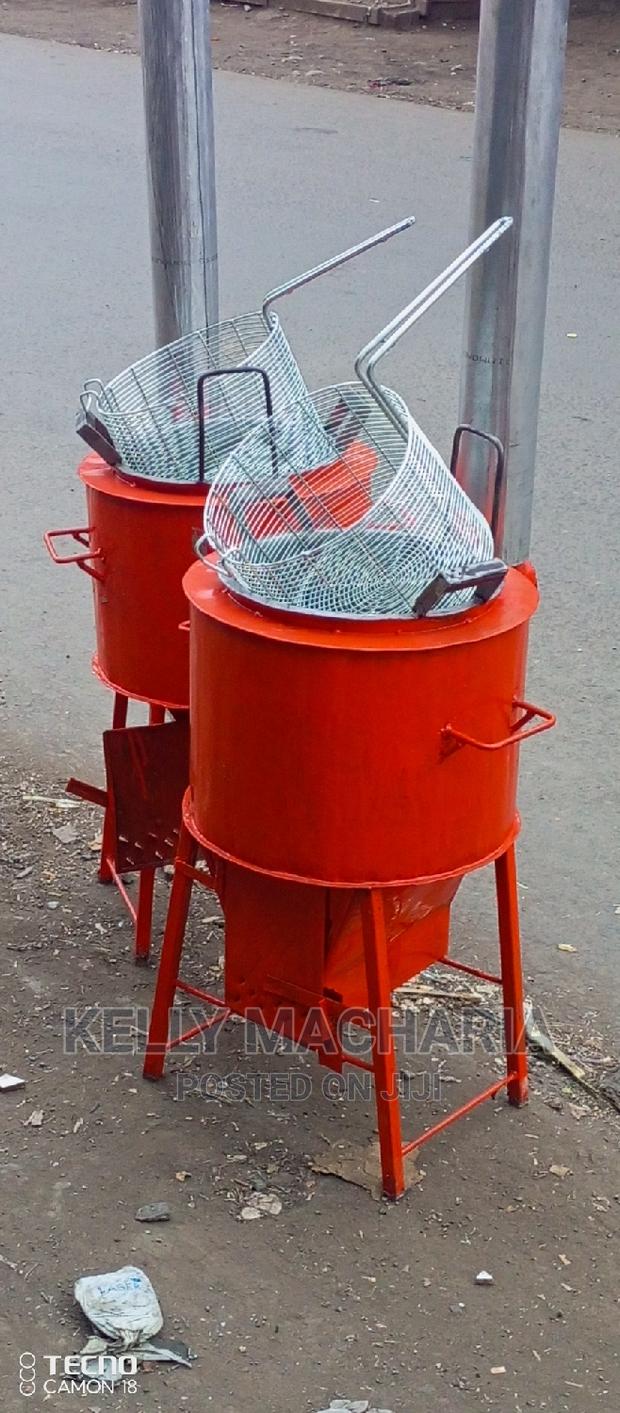 Firewood /Charcoal Chips Fryers Jikos
