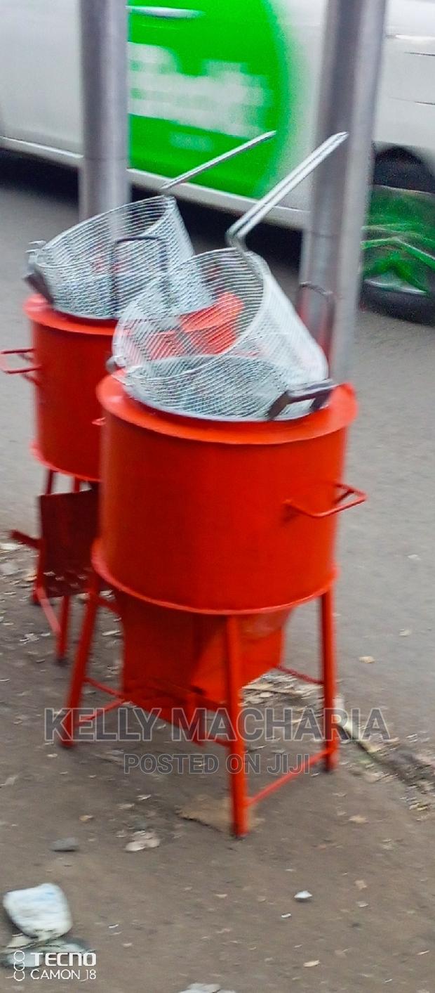 Firewood /Charcoal Chips Fryers Jikos - thumbnail 2