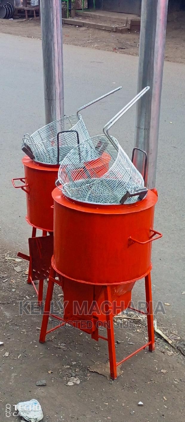 Firewood /Charcoal Chips Fryers Jikos - thumbnail 3