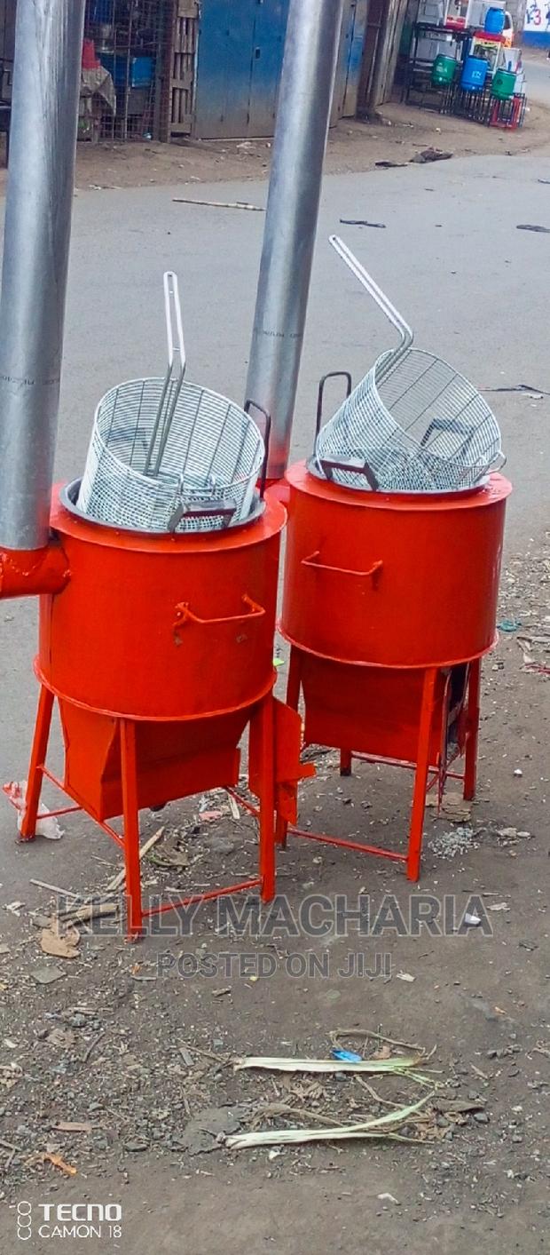 Firewood /Charcoal Chips Fryers Jikos - thumbnail 4