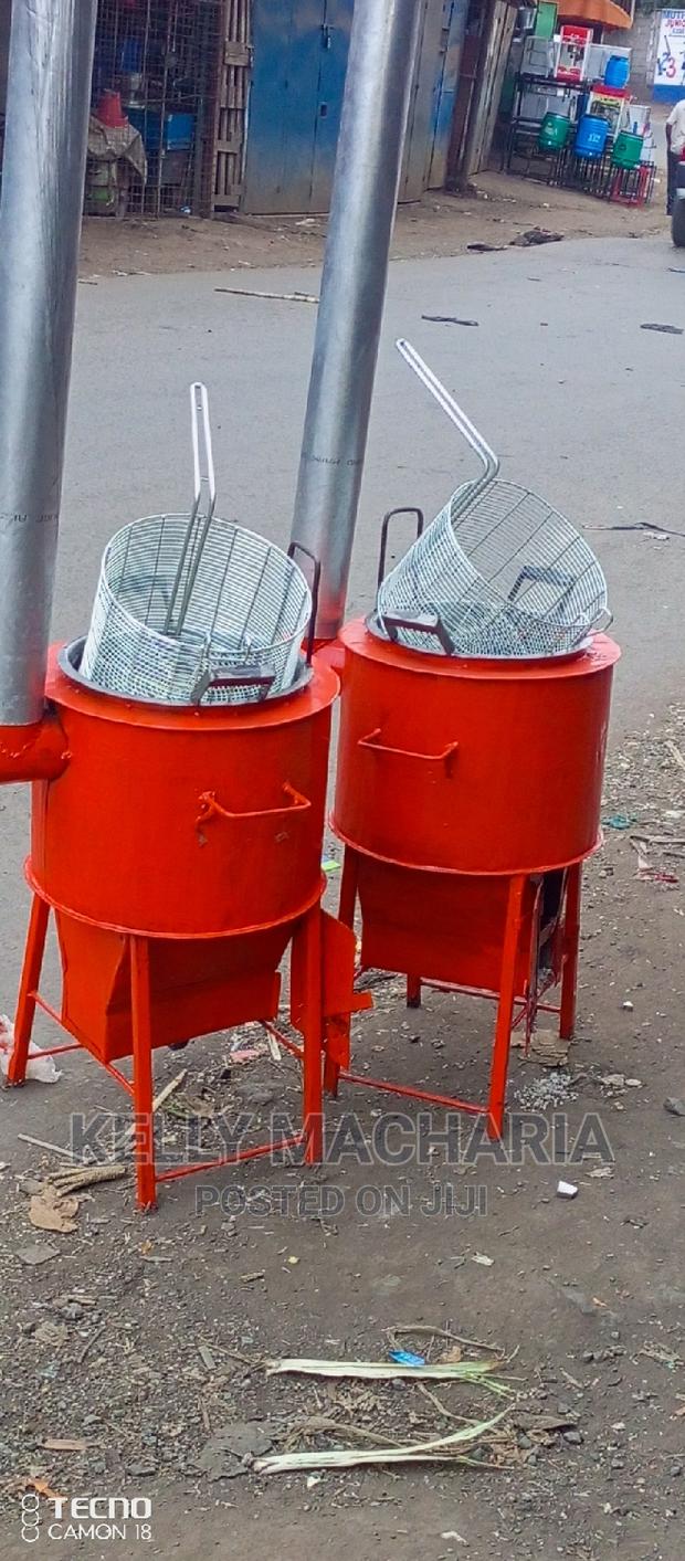 Firewood /Charcoal Chips Fryers Jikos - thumbnail 6