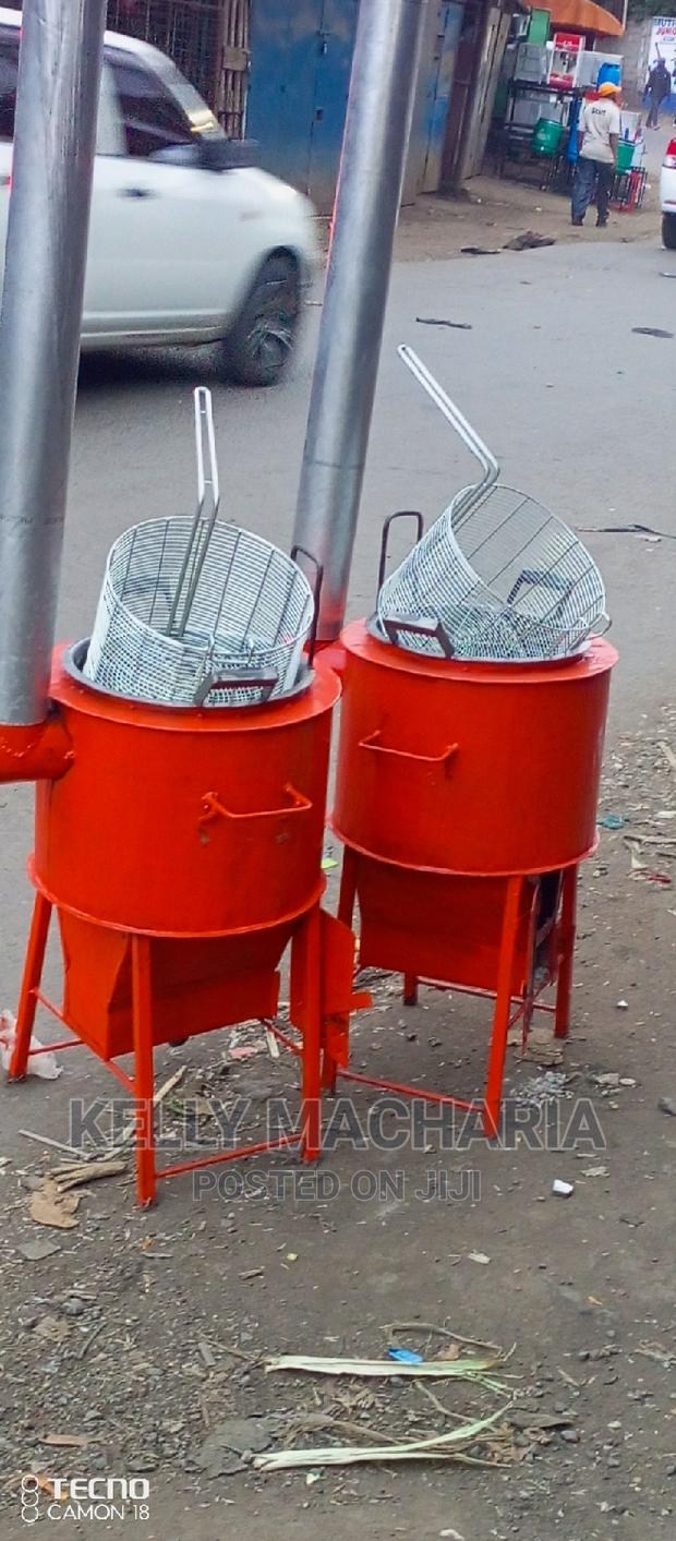 Firewood /Charcoal Chips Fryers Jikos - thumbnail 11