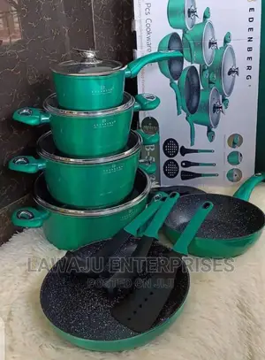 15pc Edenburg Cookware Set